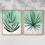 Verging Palm III - reproduction encadrée de qualité supérieure - prête à être accrochée - aucun clou requis - aucun clou requis-1074287370