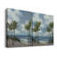 Coastal Palm Tree I - Toile tendue avec châssis de qualité supérieure - Prêt à être accroché-108969751