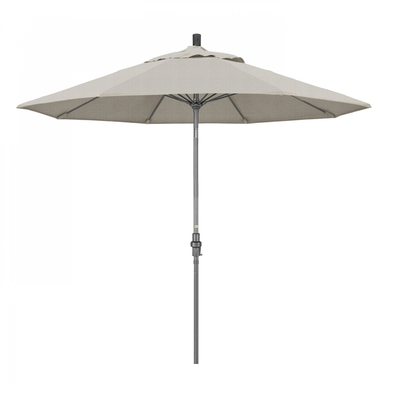 Hemenway 108'' Outdoor Umbrella, Woven Granite Performance