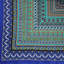 Nappe en coton à motif géométrique Mandala