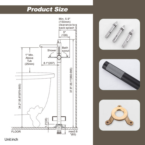Dimensions du produit