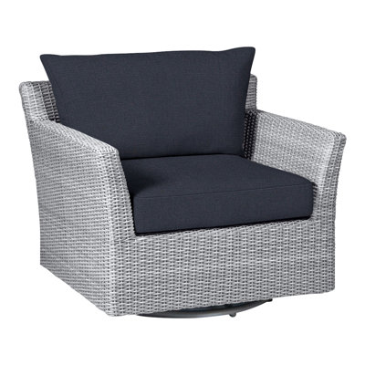 Club Woven Swivel Glider - Oyster