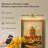 Brass 15 in. LED Picture Light with Remote Control Dimmable Multiple Color Temperatures Rotatable and Timer