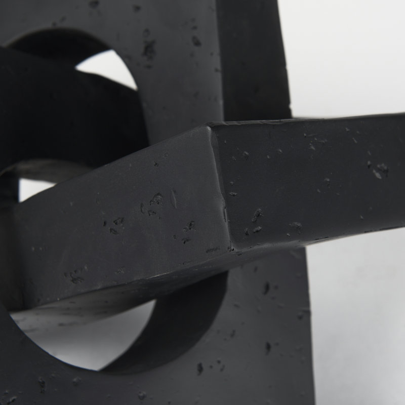 Sculpture Arvis, Noir, H 8 po x l 12 po x P 12 po
