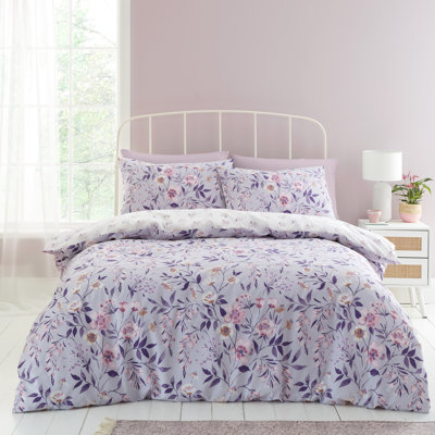 Isadora Floral Reversible Duvet Cover Set