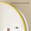 Pharmacie murale ronde avec tablettes Gervon-97885418-110687043