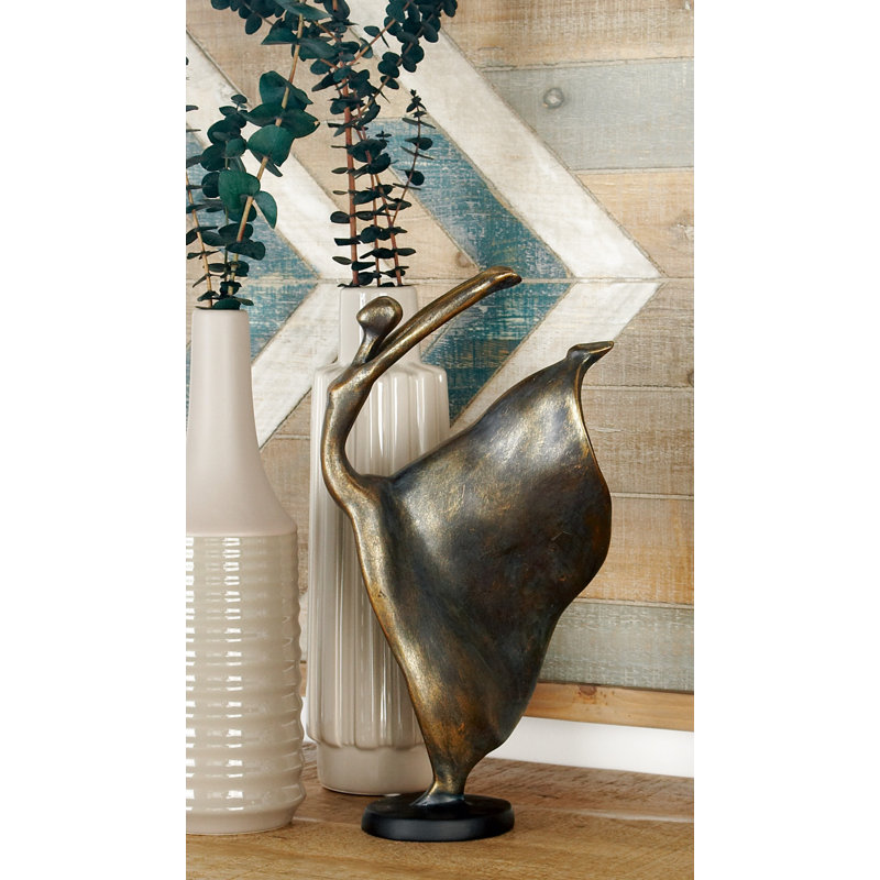 Sculpture en laiton Polystone Dancer