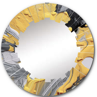 Miroir mural rond Sangerfield