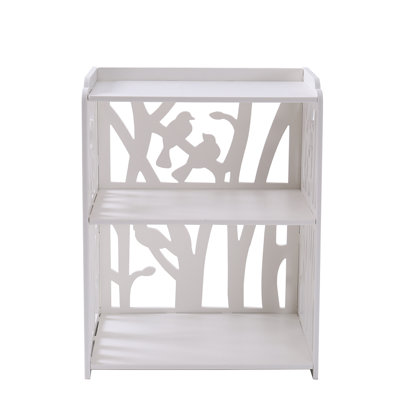 39cm W Solid Wood Bedside Table