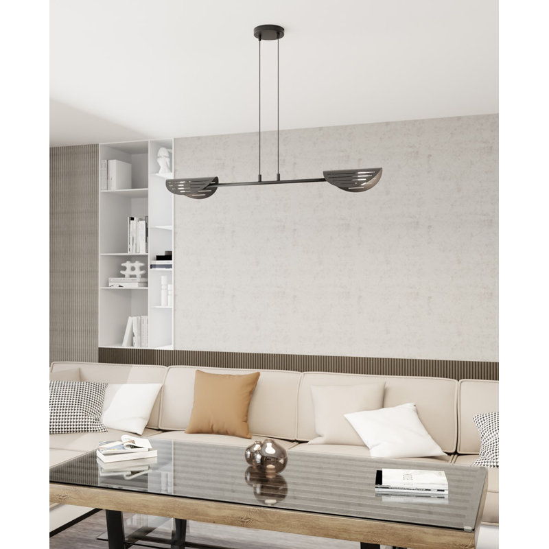 Daquisha 2 - Light Matte Black Pendant