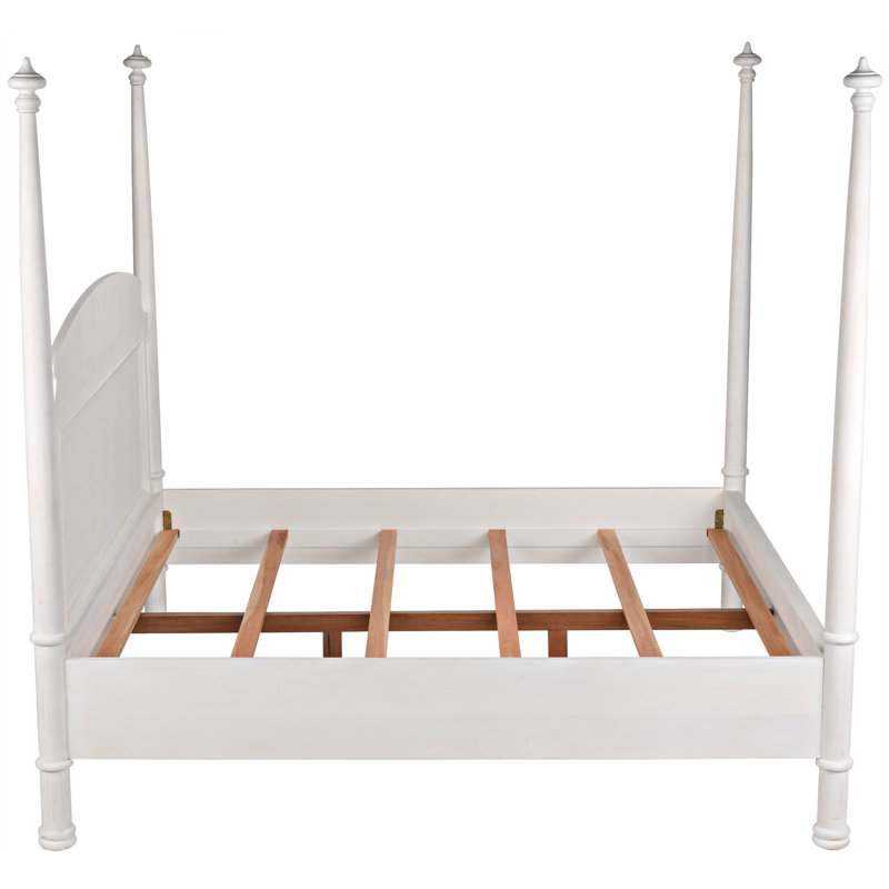 New Douglas Bed, White Washed, Eastern King