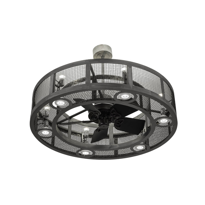48" Wide Paloma Golpe Chandel-Air, 11.5" H x 48" W x 48" D, Steel