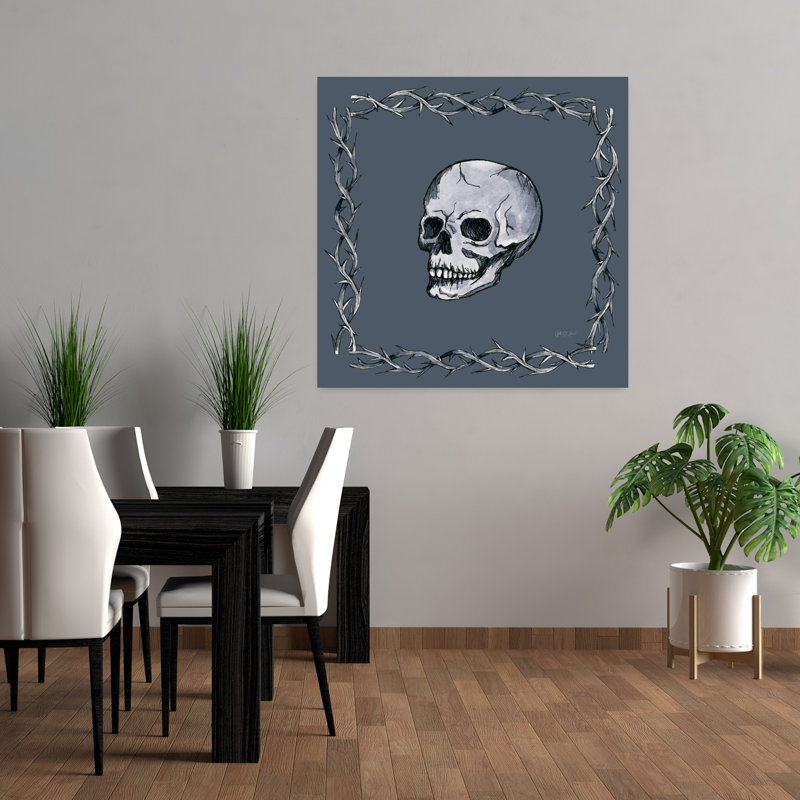 Art mural abstrait contemporain Enchantment, H 36 po x l 36 po