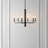 6 - Light Dimmable Modern Linear Chandelier