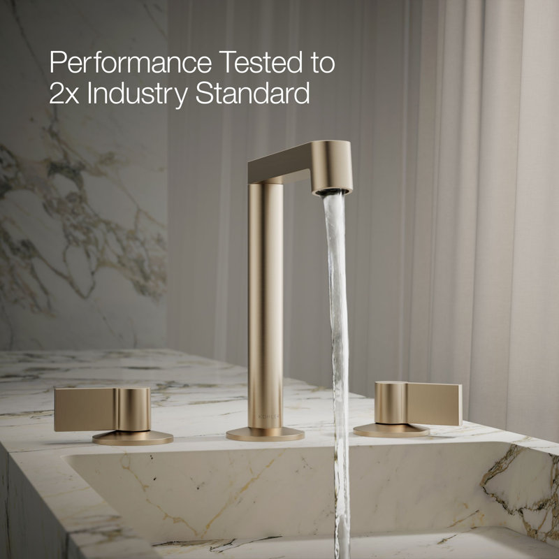 Components™ Bathroom Sink Spout with Row Design, Bronze
