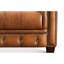 Cuir: Confort avec structure en bois massif séché au four, mousse. Capacité de 350 lb 31,1 po Hauteur du produit: le modèle prend en charge 39,3