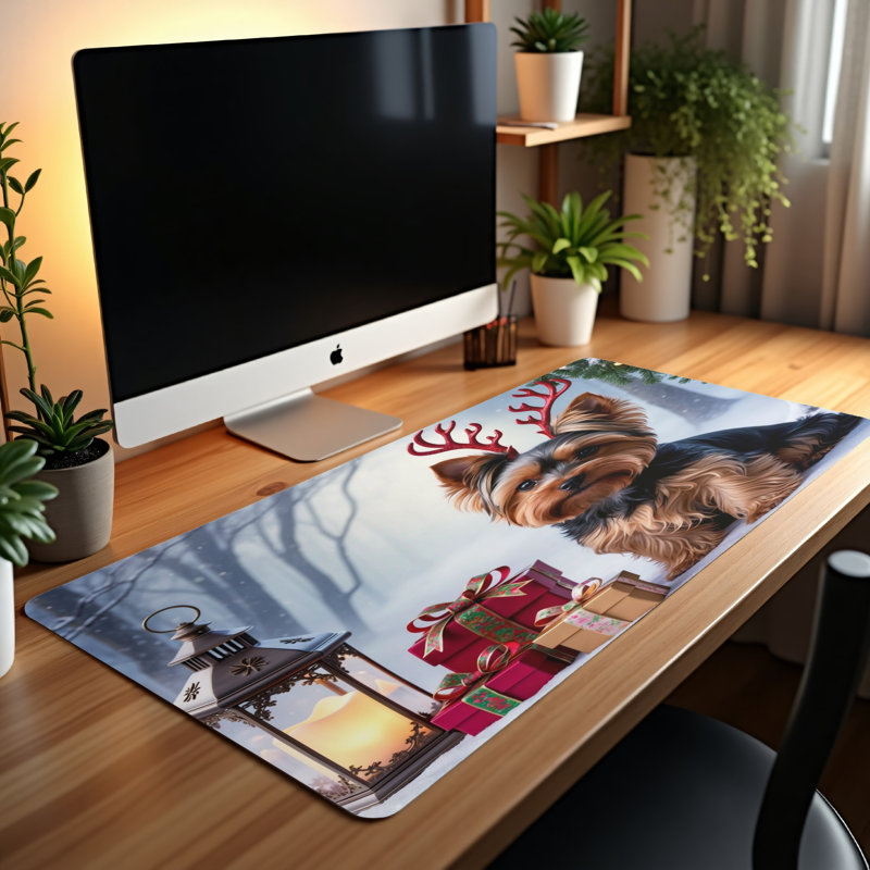 Polyester Desk Pad, 31.5x15.5
