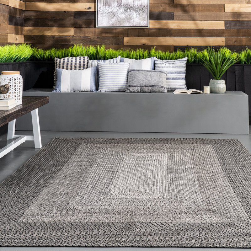 Tapis intérieur / extérieur Kamaira, Rectangle 6 pi x 9 pi