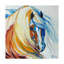 «Gypsy Vanner Dream», reproduction de peinture acrylique sur toile tendue Duniya-29765899