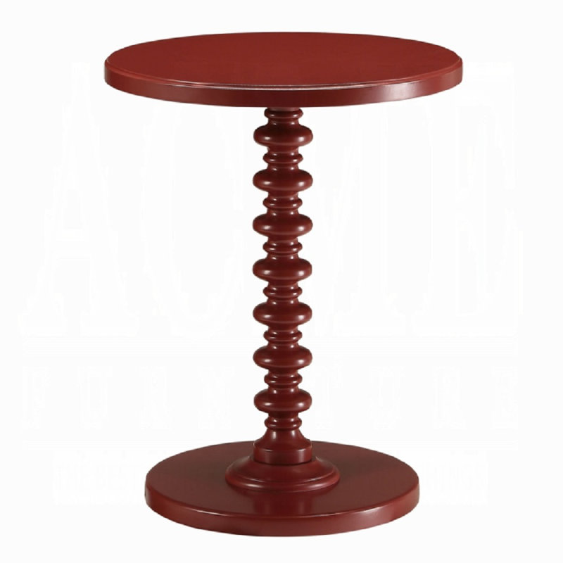 Table d'appoint Acton, Rouge