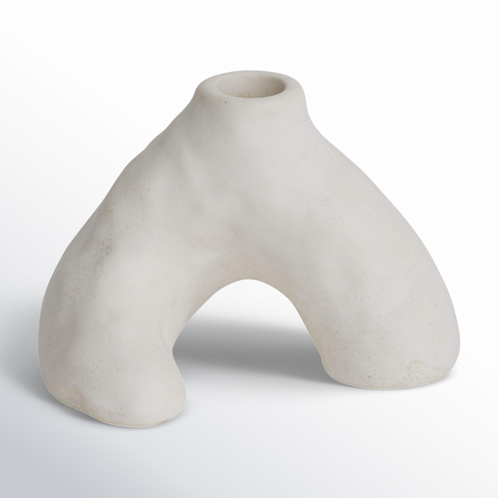 Baja Ceramic Tabletop Candlestick