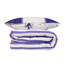 Ensemble de housse de couette 100% coton Fontaine / blanc Fontaine-1513989014-1513989013