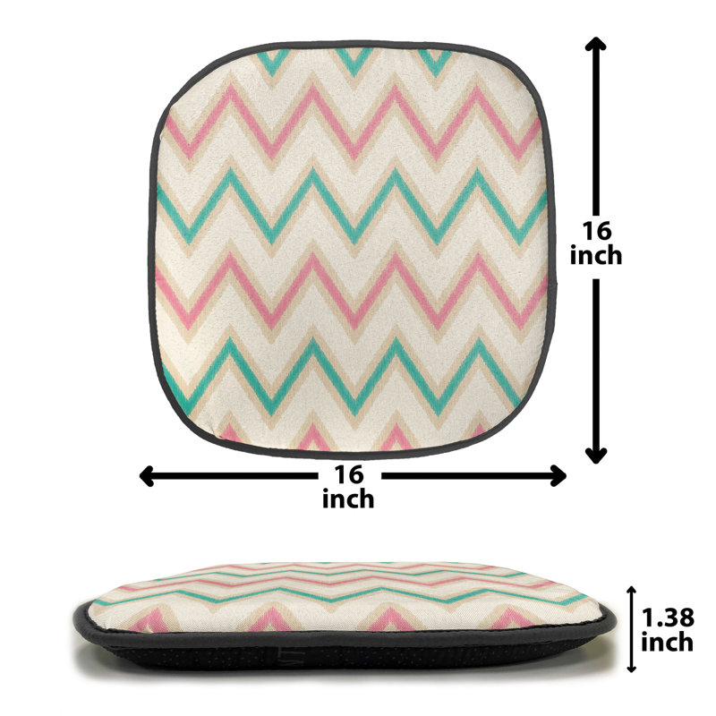 Outdoor 1.38'' Dining Chair Seat Cushion