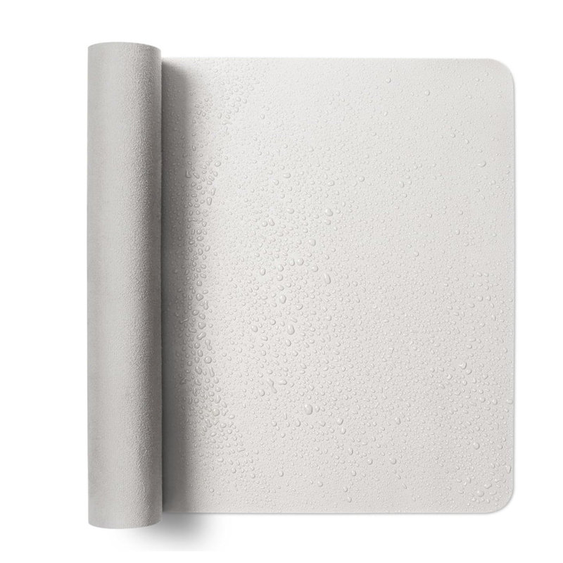 Leather Desk Pad Protector, White