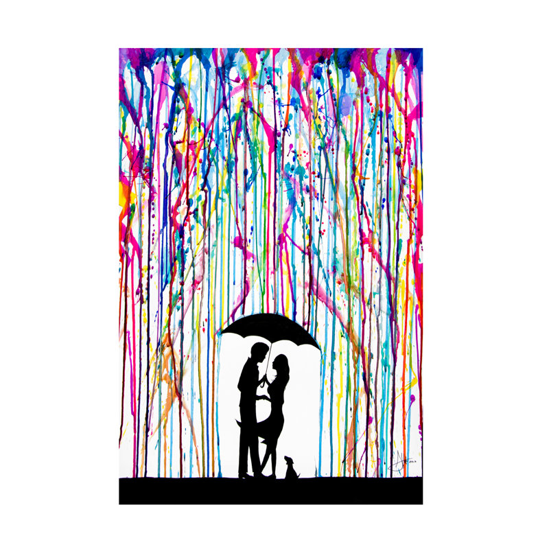 Art sur toile Marc Allante, H 19 po x l 12 po