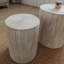 Table basse 3 pièces, table de bout en bois rustique-859118736