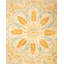 Trevious One-of-a-Kind 4' 2" X 6' 5" 2000s Wool Area Rug in Ivory