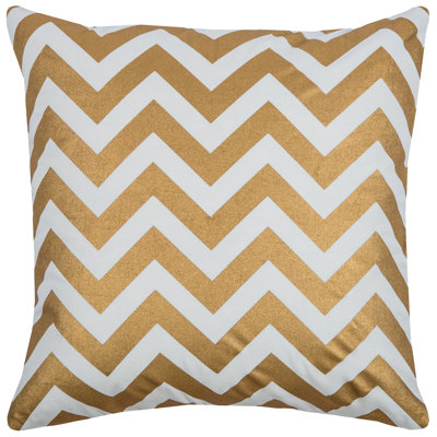 Chevron Cotton Throw Pillow
