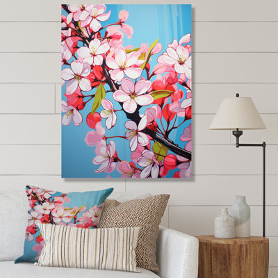 Itxaso " Pink Apple Blossom Collage I "