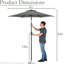 Caaliyah 4kg Umbrella Base-1100381578