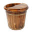 Seau pour bain de pieds avec repose-pieds