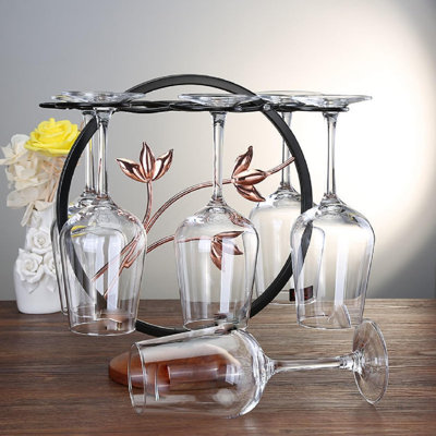 Metal Wine Cup Holder