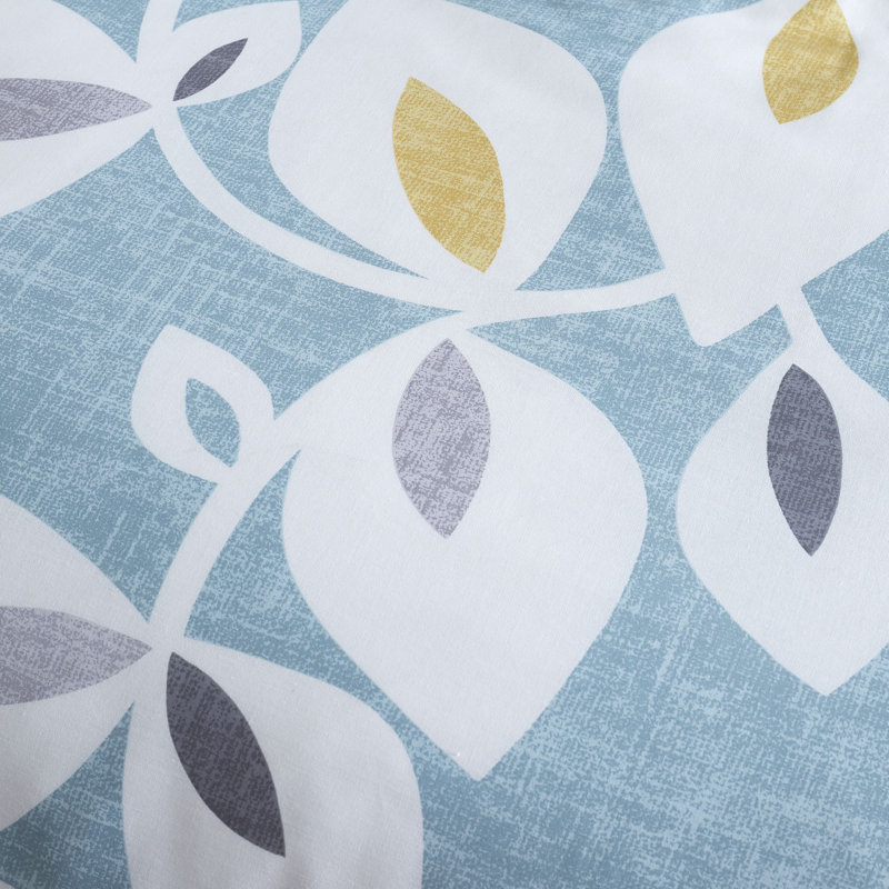 Inga Leaf Eyelet Room Darkening Curtains
