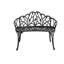 Banc en fonte d'aluminium