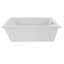 Lucy 72'' L Freestanding Soaking Bathtub-88696184