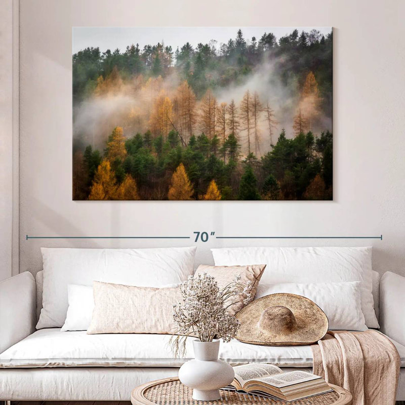 Forêt d'automne d'Alvord, H 34 po x l 51 po