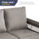 Deb 6-Pieces Outdoor Wicker Patio Conversation Set with Fire Pit Table and Ottomans