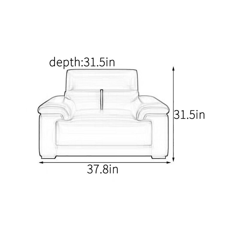 Fauteuil d'appoint tendance