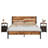 Jesstin Steel Piece Bedroom Set-343802282-343802285