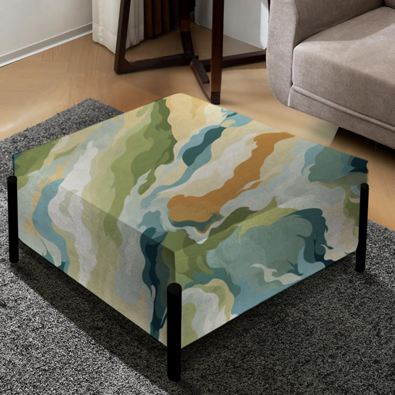 Oasis Camouflage Mirage - Grand repose-pieds carré camouflage