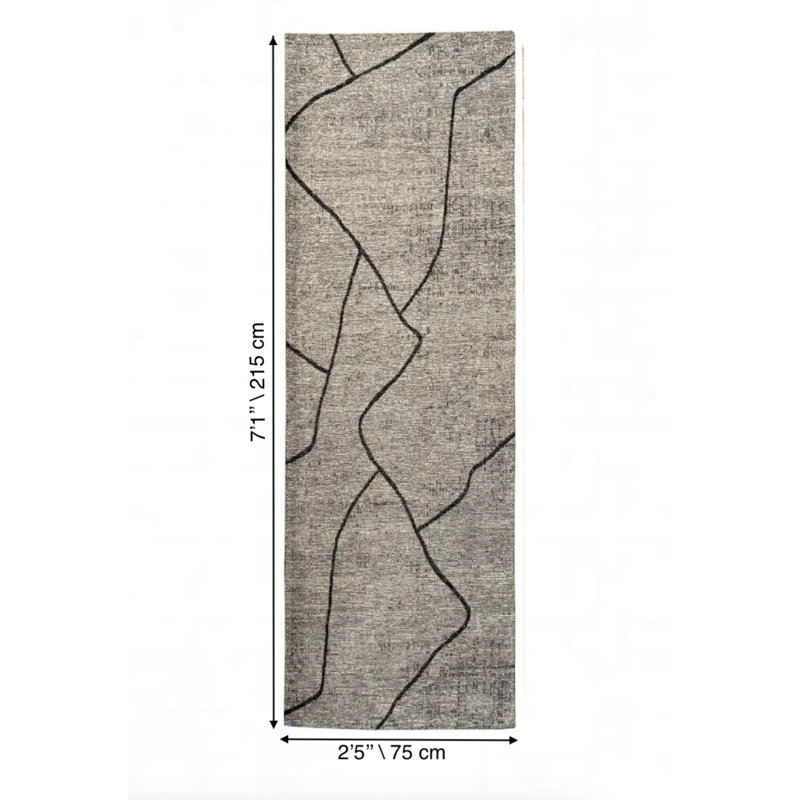 Tapis Madisson, Tapis de couloir 2 pi 5 po x 7 pi