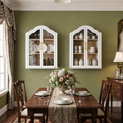 Arched Wall Cabinet