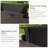 Cartert 9 Pcs Outdoor Cushion Cover Set For 3" Outdoor Cushions And Patio Furniture Cushion Covers,  Only Covers-995239586