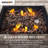 Sunjoy Square Ceramic Tile Top with All-Weather Wicker Propane Powered Firepit Table