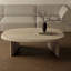 Table de bout ovale en bois massif-2141366396