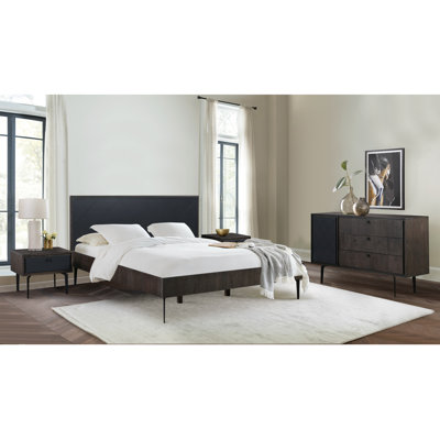 Audiana Solid Wood Piece Bedroom Set